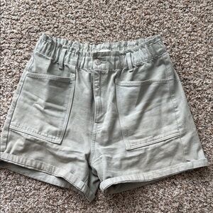 Z Supply Women's Casual Gray/Green Shorts